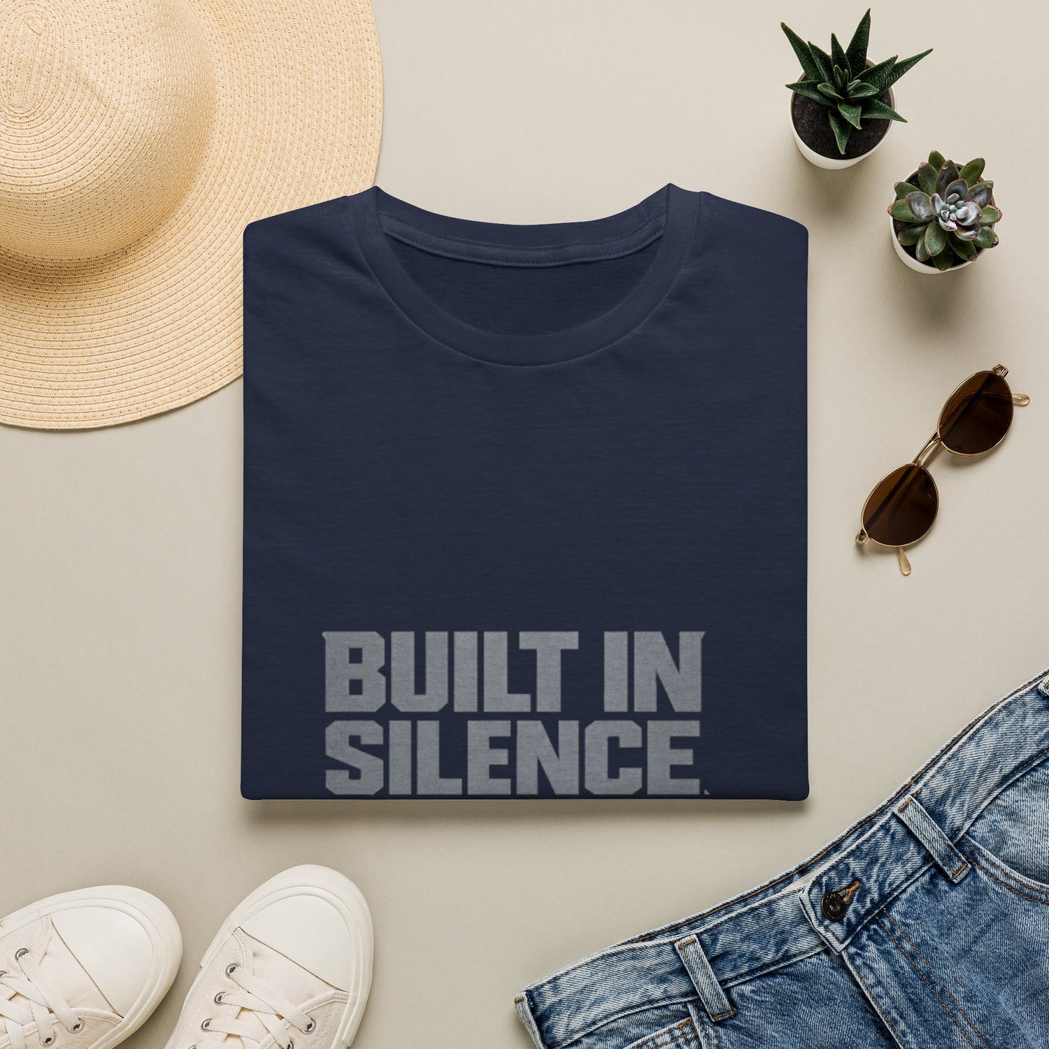 Build in Silence T-Shirt for yourself